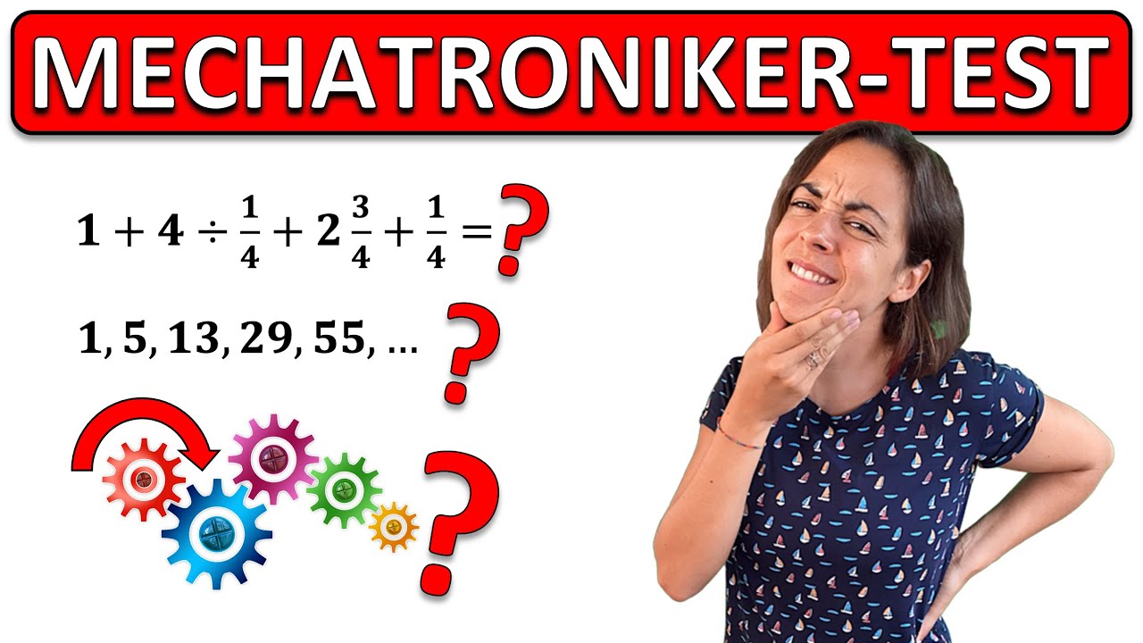 🇩🇪 Schaffst DU den Einstellungstest? | 3 Aufgaben und Übungen für Mechatroniker!