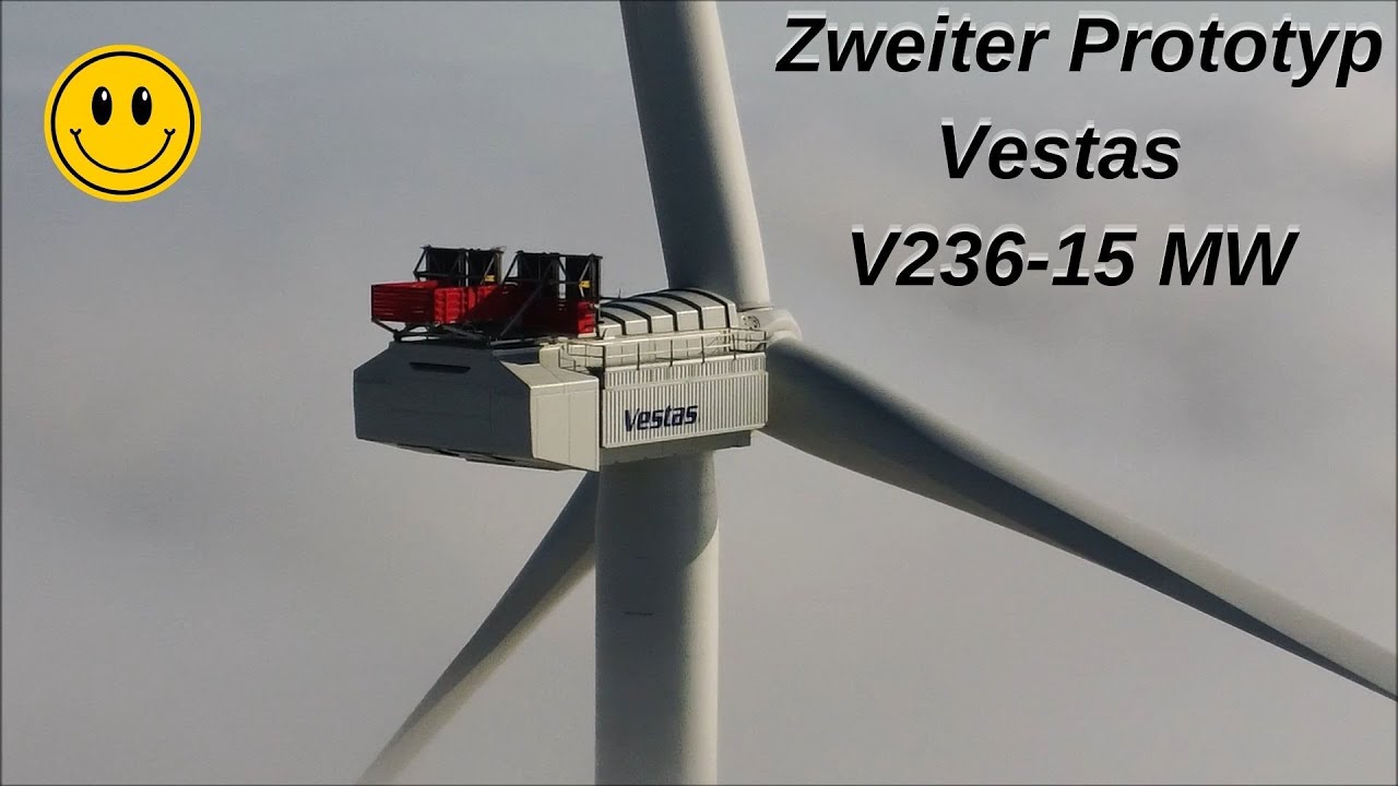Nissum Bredning wind farm, second prototype of the Vestas V236-15 MW wind turbine 18/20.09.2024