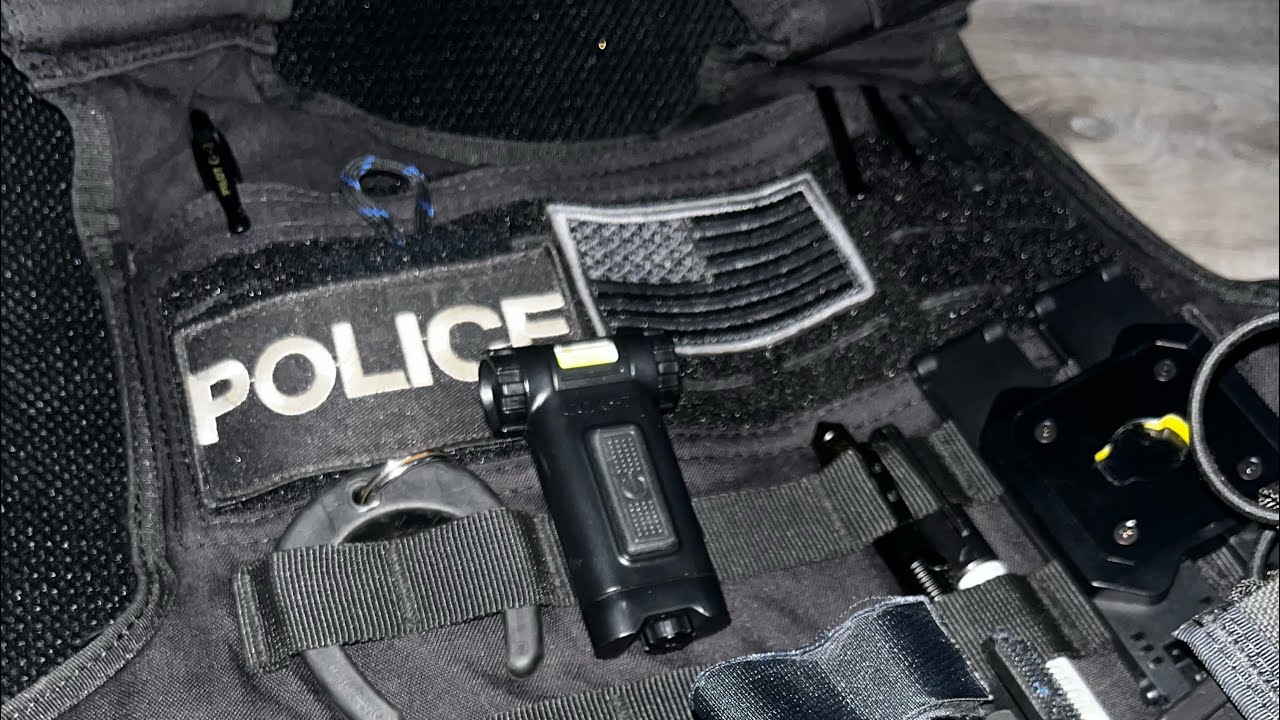 Law Enforcement Duty Belt/Vest Setup