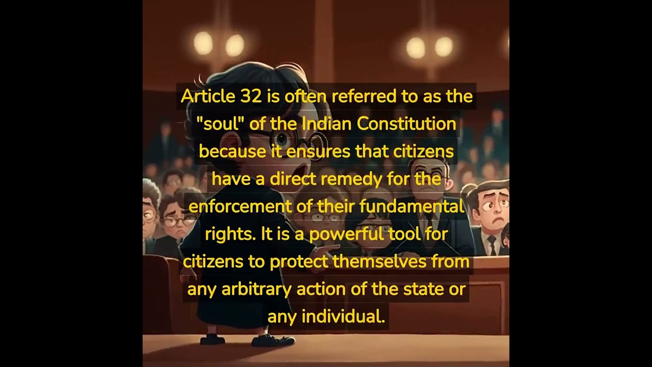 Article 32 of the Constitution of India     (Part - 1)