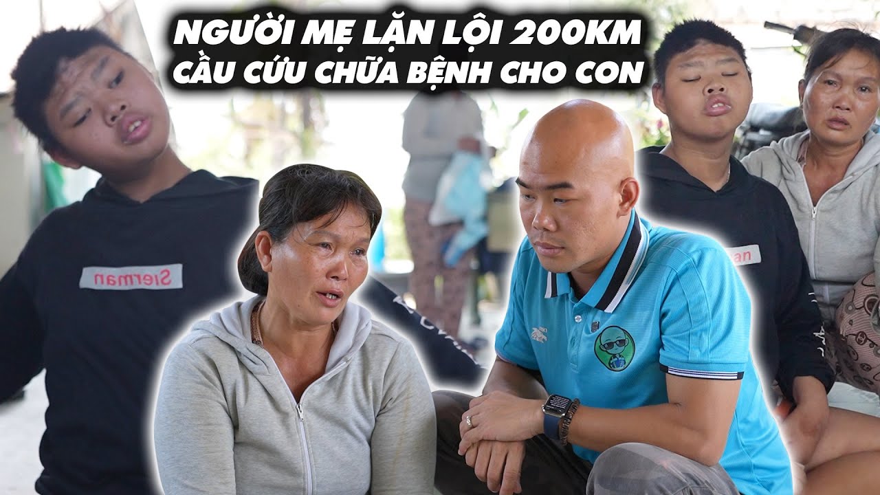 NGƯỜI MẸ TỪ BÌNH THUẬN VƯỢT 200KM TỚI NHÀ TÌM THÉP NHỜ GIÚP ĐỞ