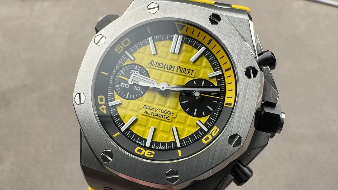Обзор часов Audemars Piguet Royal Oak Offshore Diver Chronograph 26703ST.OO.A051CA.01 AP