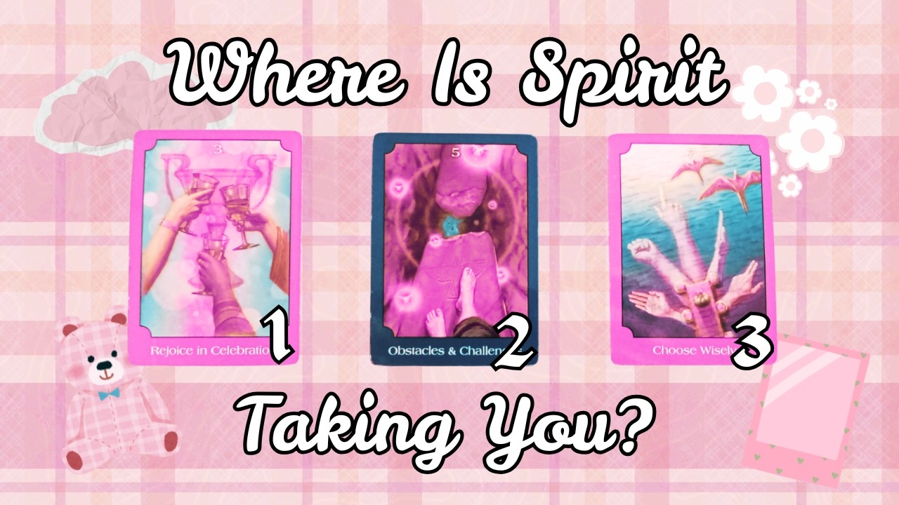 PICK A CARD 🌎 ☀️ Where is SPIRIT/God taking you?! What's ahead? 💜💖🌻