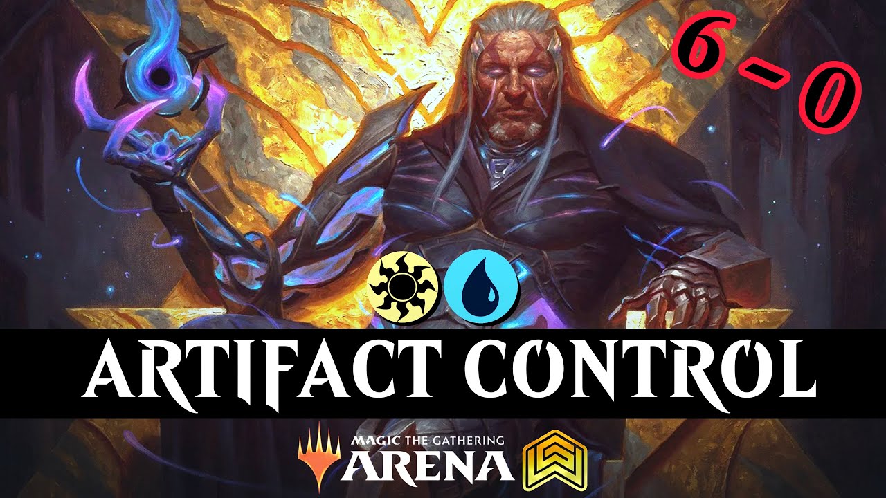 THE STRONGEST CONTROL DECK is RULING THE META - MTG Arena Standard Ranked - Azorius Artifacts