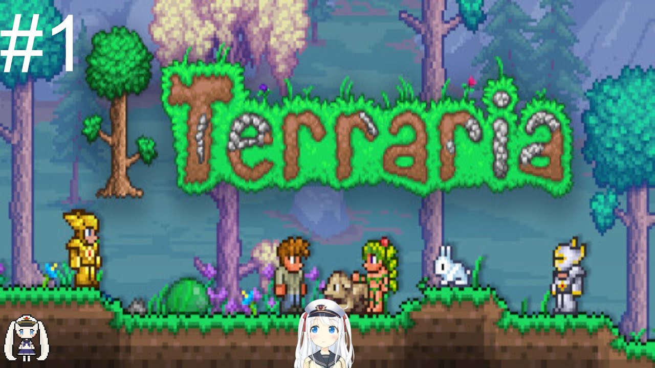 【NoVoice】Terrariaやる！#1 【Vtuber準備中】
