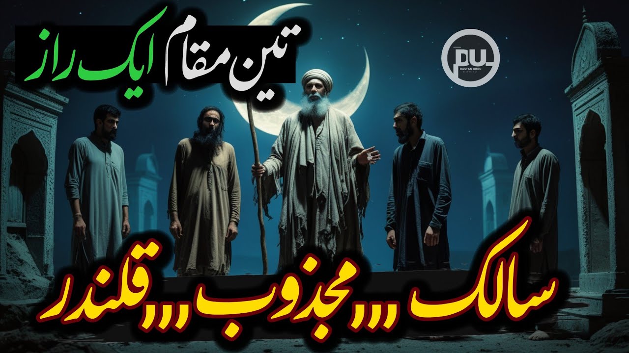 Salik, Majzoob, Qalandar — Roohaniyat ka Aakhri Raaz | Dastan Urdu