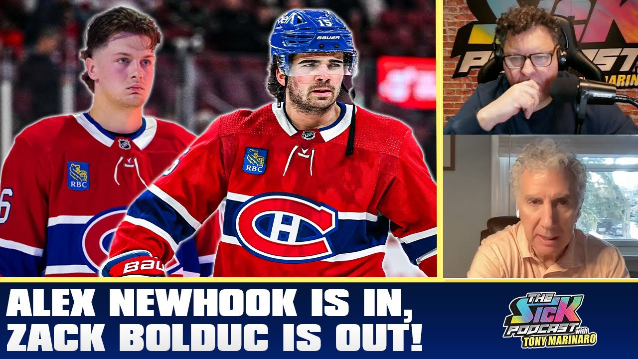 Alex Newhook Is IN, Zack Bolduc Is OUT! | The Sick Podcast with Tony Marinaro February 25 2026