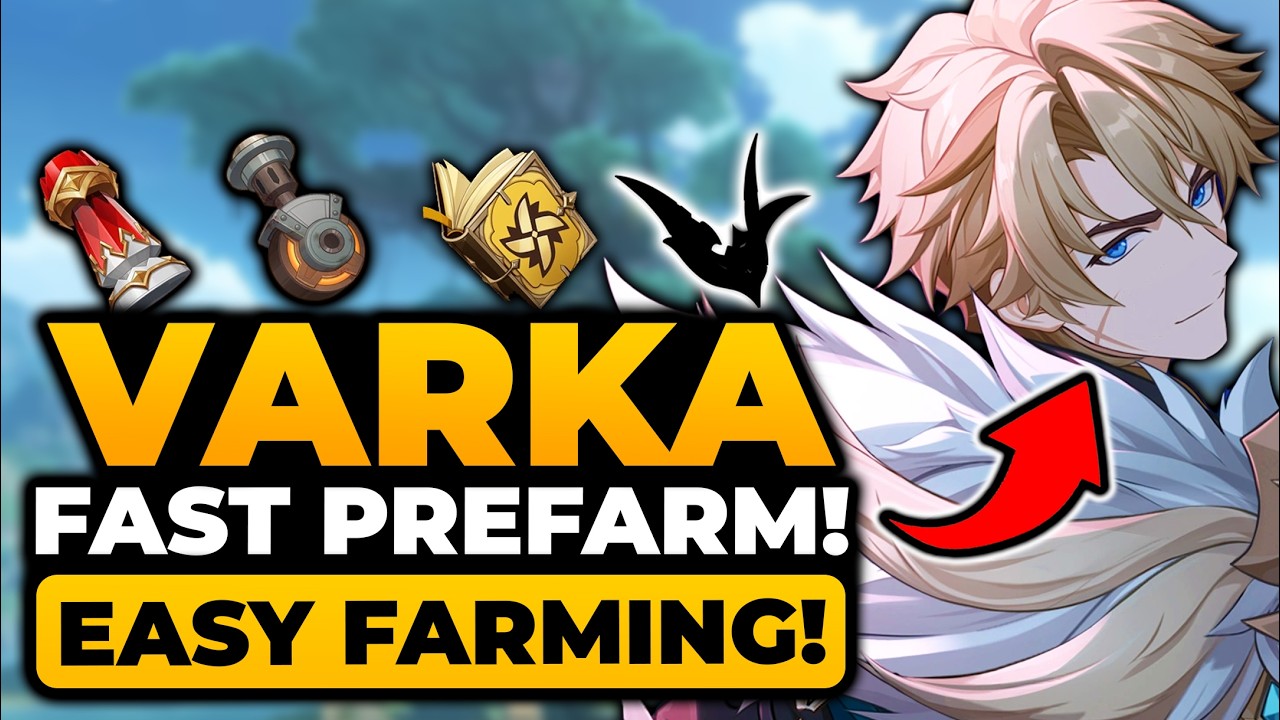 Varka Prefarm (ULTIMATE GUIDE) FAST FARM All Materials | Varka Genshin Impact, Varka Materials