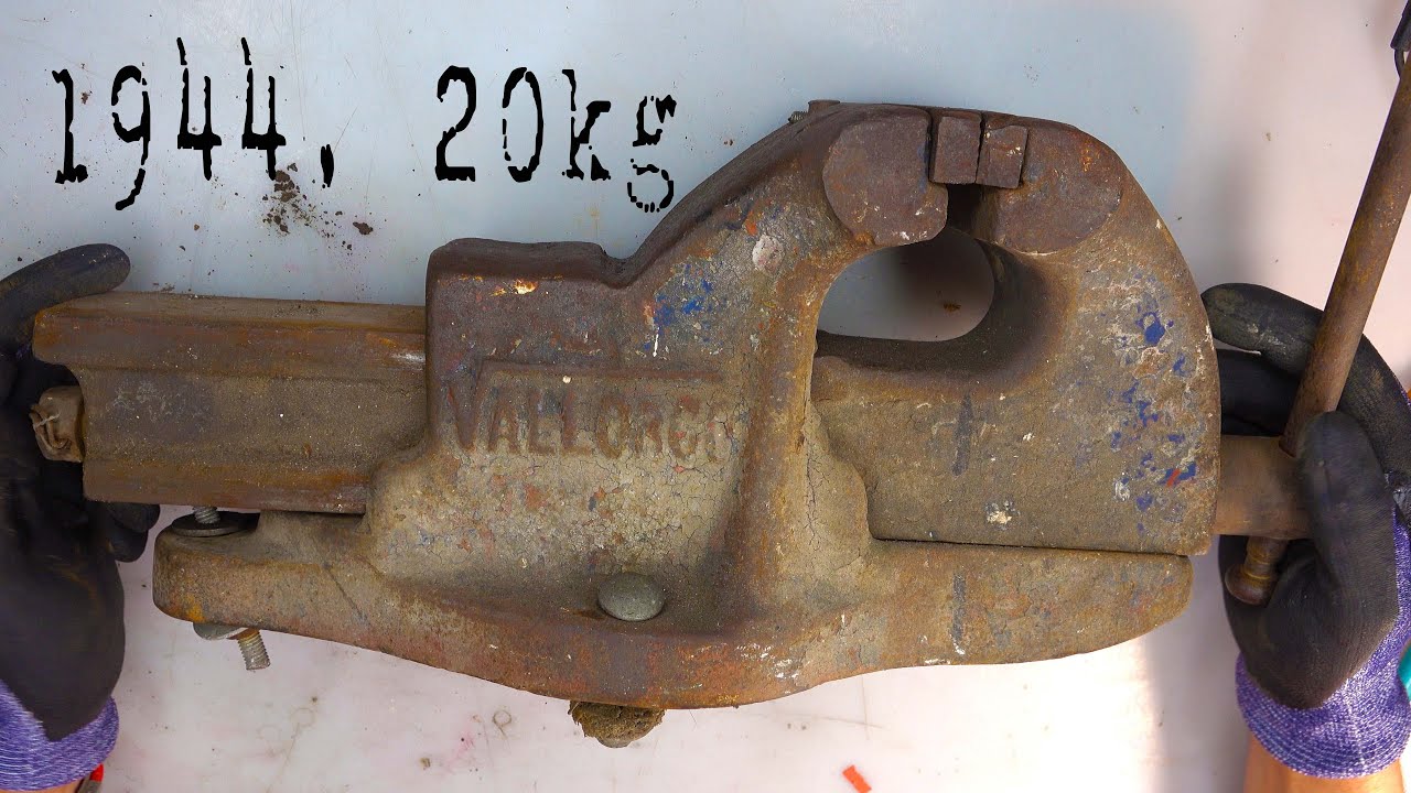 RESTORATION TO PRECISION ITALIAN VISE BRAND VALLORCO FROM 1944