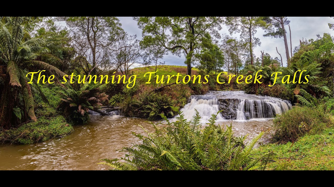 The picturesque Turtons Creek Falls in 4K video | South Gippsland Victoria