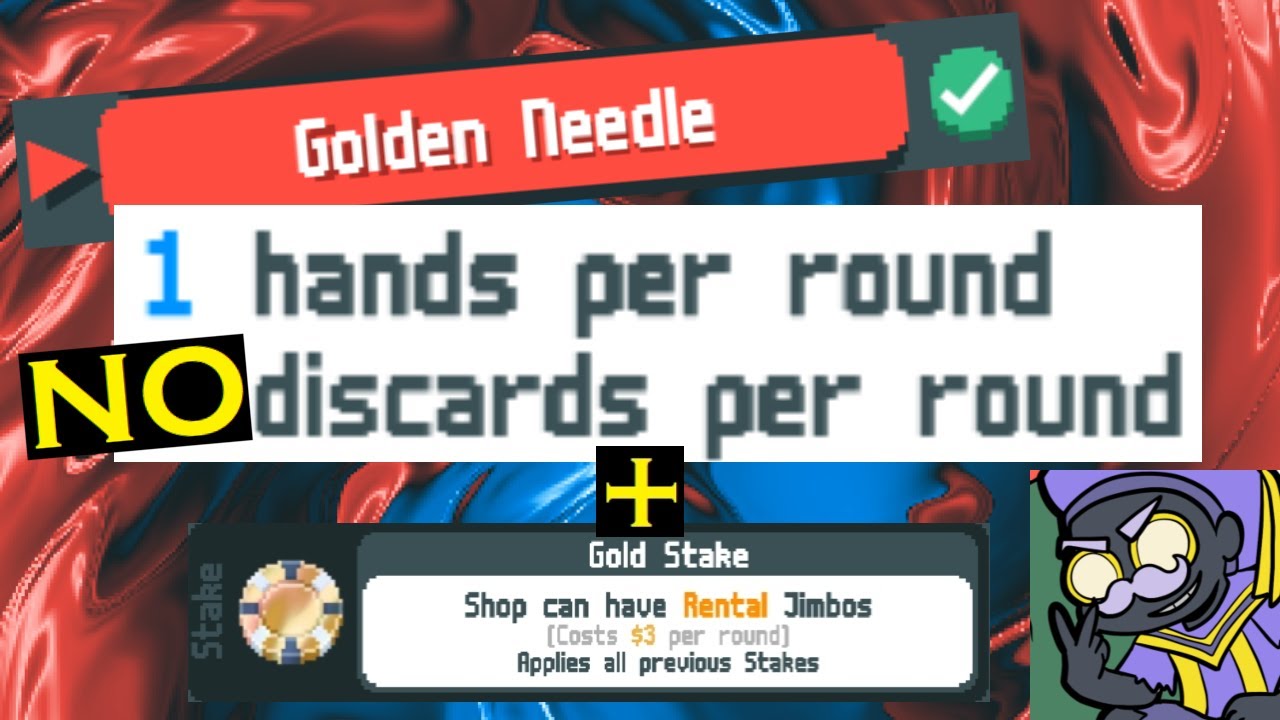 *NO Discards* Golden Needle (Gold Stake Challenges 4)