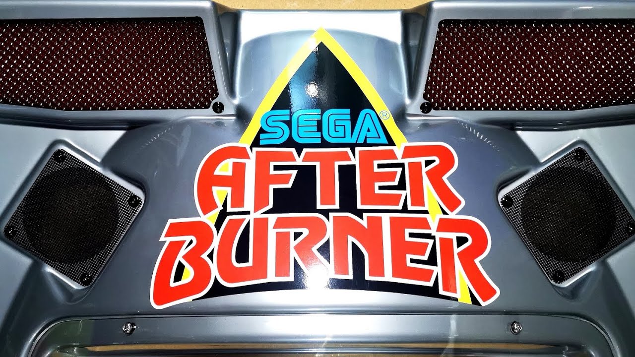 Restauration de la After Burner upright de 1987