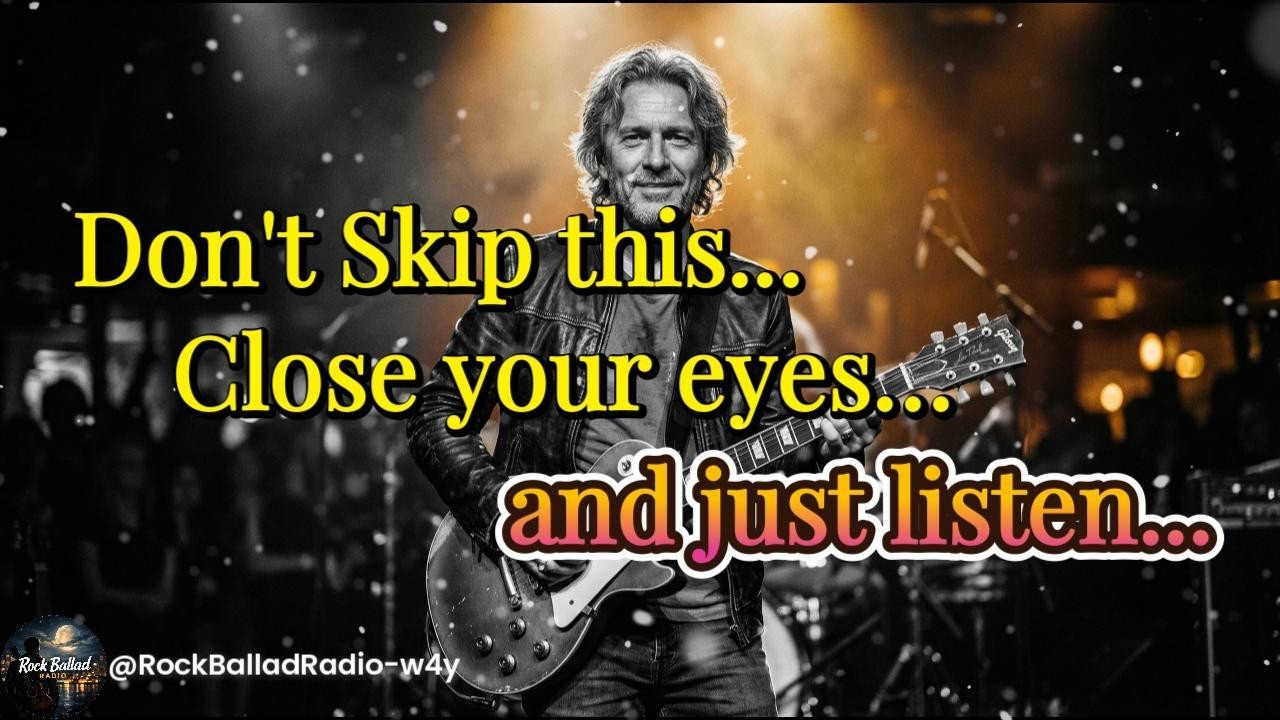 Best Emotional Rock Ballad 2025 🎸 Classic 80s/90s Style | Sad Love Song & Soft Rock Playlist