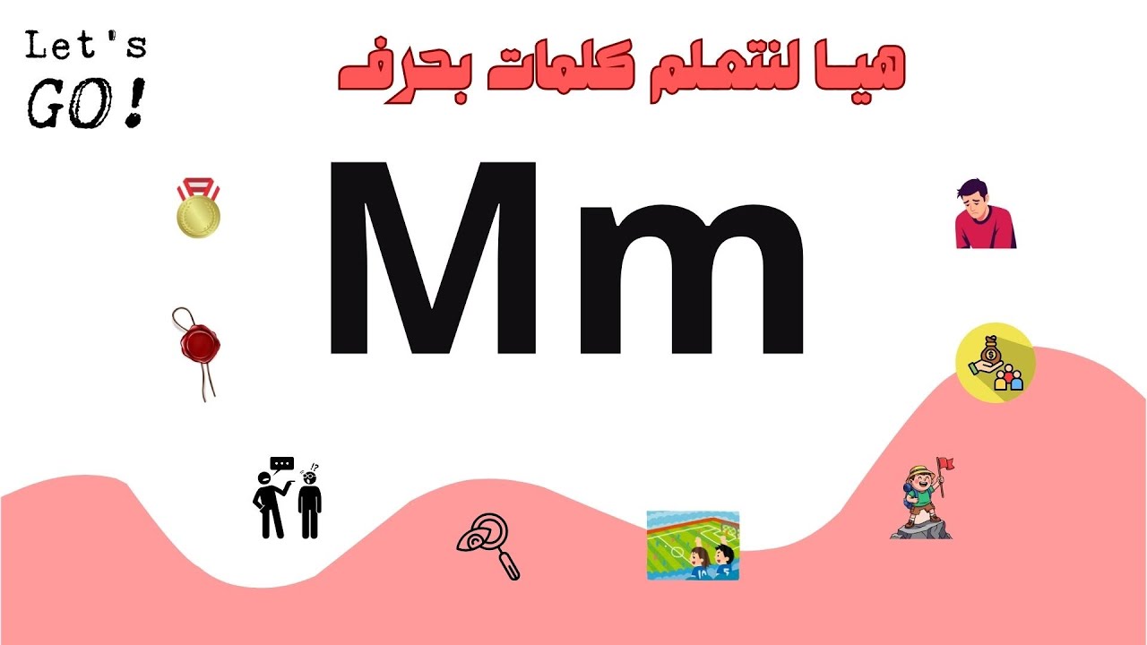 هيا لنتعلم كلمات بحرف الـ Mm