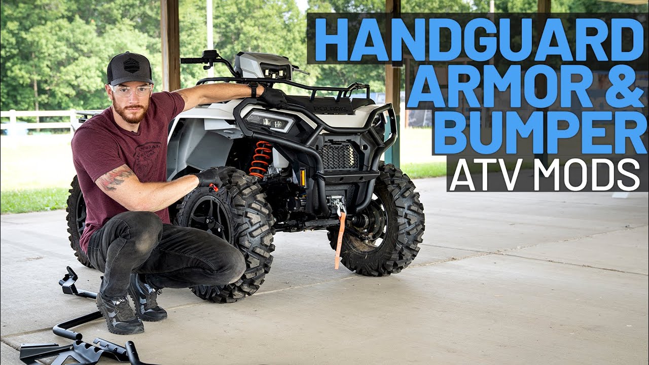 ATV MODS! BUMPER, ARMOR, & HANDGUARDS - TRAIL TALK EP. 18 | POLARIS OFF-ROAD VEHICLES