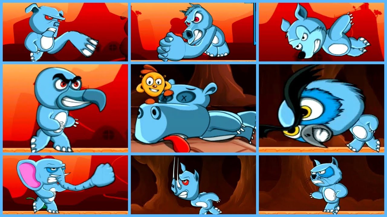 All bosses of Adventure story Revenge of Chingu! Все боссы истории приключений!