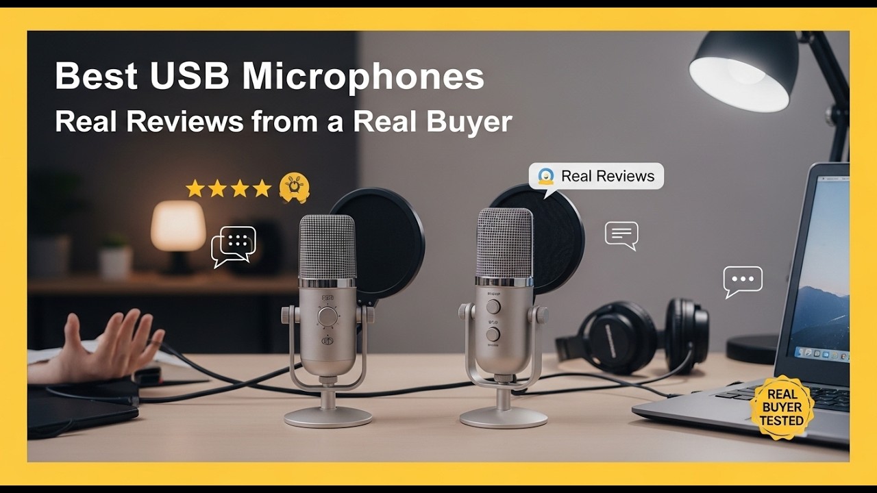 Top 5 Best USB Microphones: Real Reviews from a Real Buyer 2026 | From $50 to $300: Testing the Best