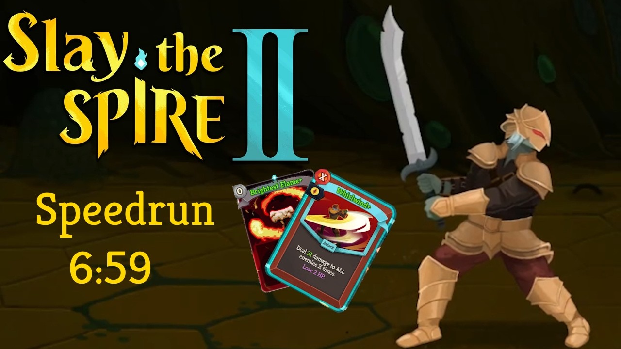 Slay The Spire 2 Ironclad Any% Unseeded Glitchless (V0.98.3) in 6:59