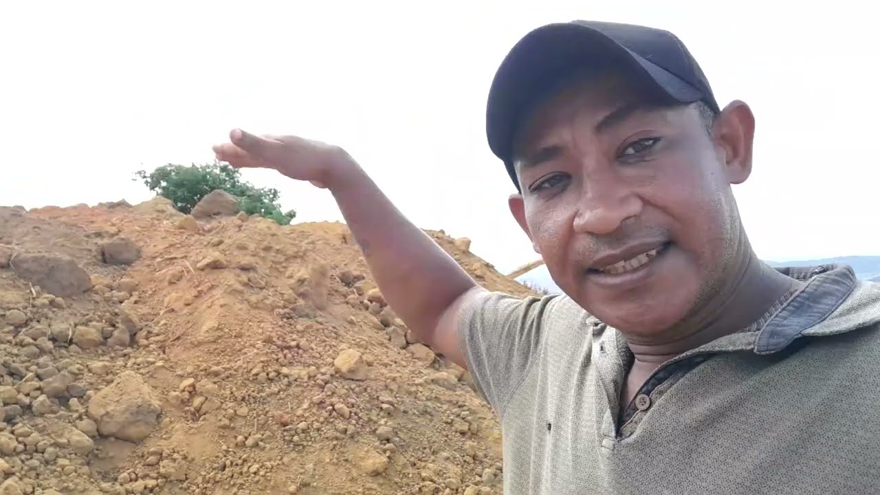 Murrão mostra a contratação do aterro como está ficando 