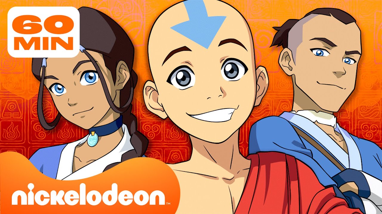 Avatar | 60 minutes de l'équipe Avatar sauvant la journée! avec Aang, Katara et Sokka | Nickelodeon