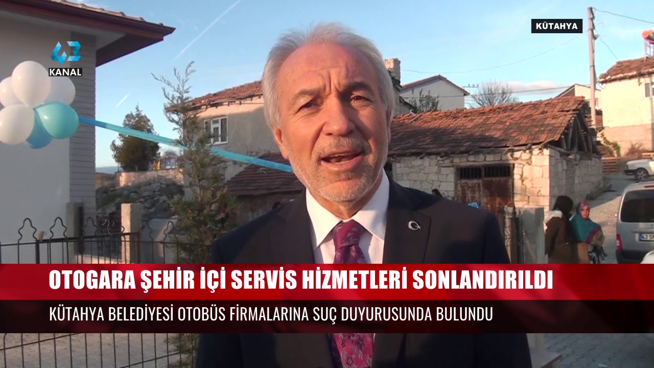 OTOGARA ŞEHİR İÇİ SERVİS HİZMETLERİ SONLANDIRILDI