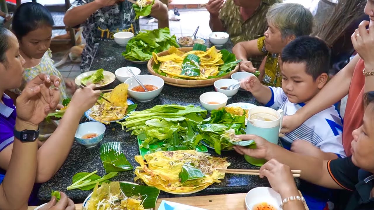 Bánh Xèo Miền Tây | Vinh & Truyen