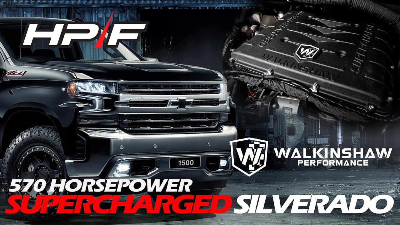 HPF POWER UPGRADE | Silverado 1500 - Walkinshaw Performance Supercharger Upgrade.