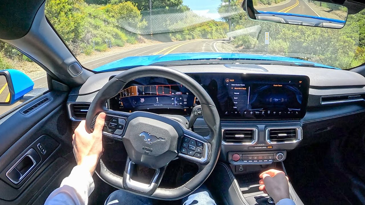 2024 Ford Mustang GT 6MT - POV Test Drive (Binaural Audio)