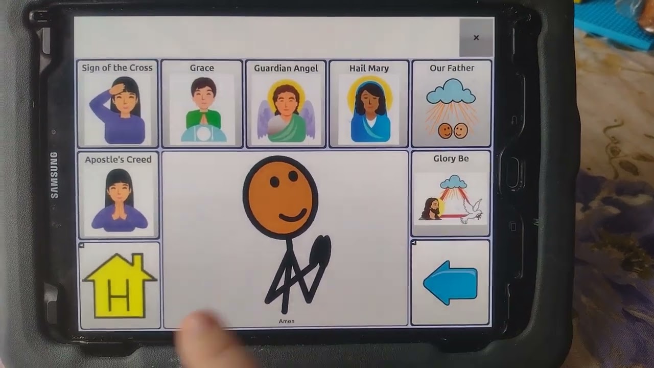 Adding Religious Buttons to AAC devices