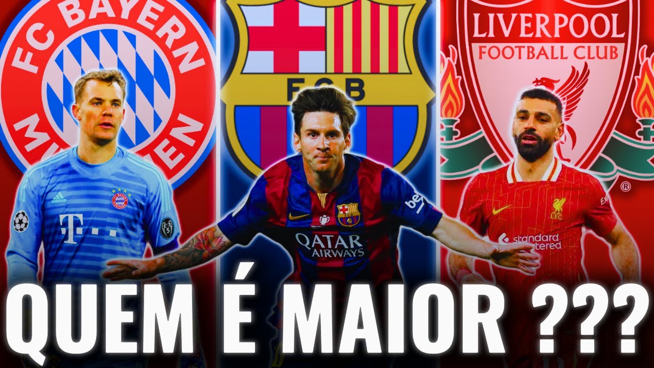 Qual é o SEGUNDO MAIOR time do mundo ? 🔥⚽ 🏆