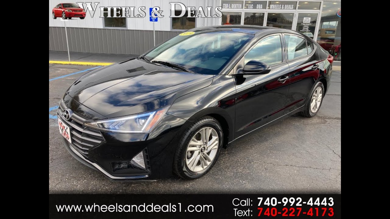 2019 Hyundai Elantra SEL with a 2.0L Engine