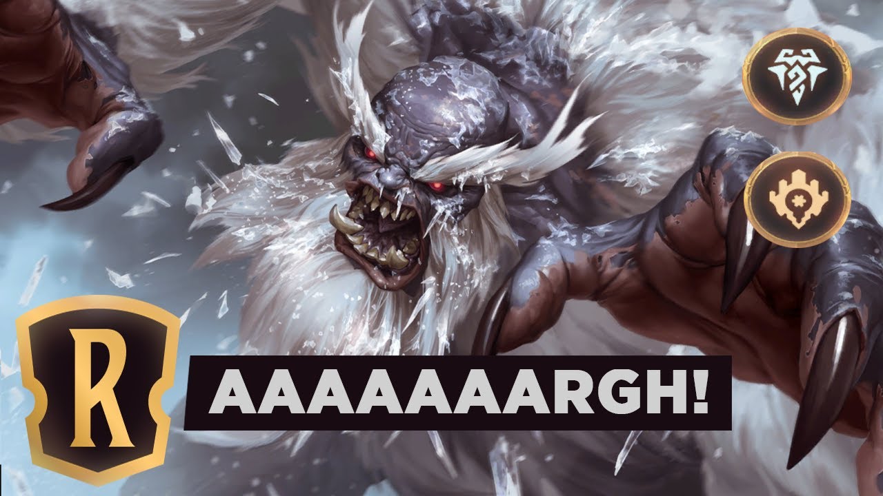 Enraged YETIS | Legends of Runeterra Deck