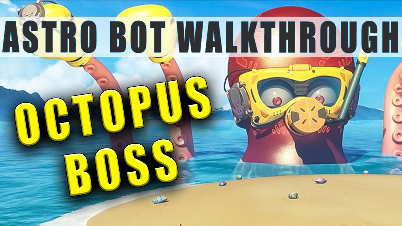 Astro Bot Octopus Boss Fight How to beat Wako Tako