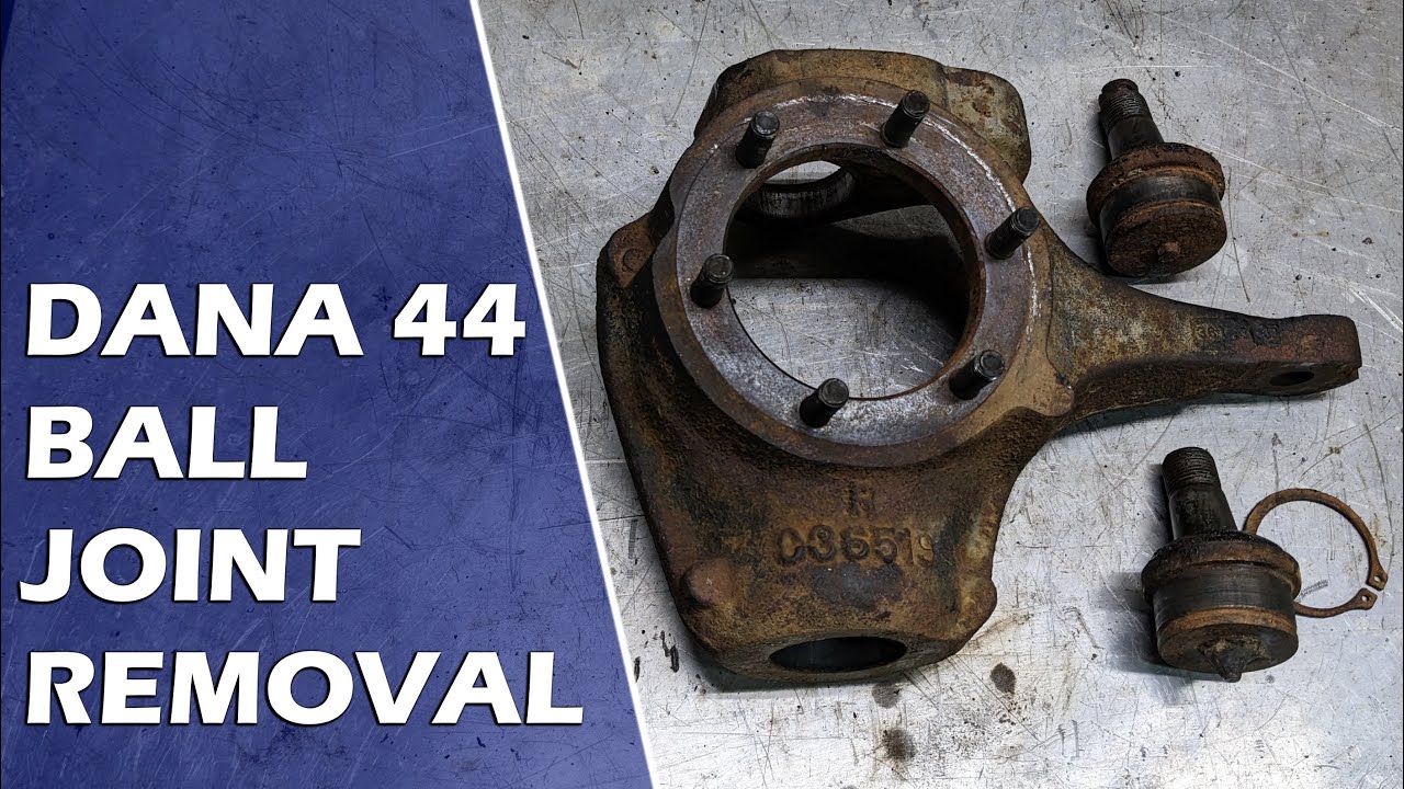Снятие шарового шарнира Dana 44 (True Spirit #13)