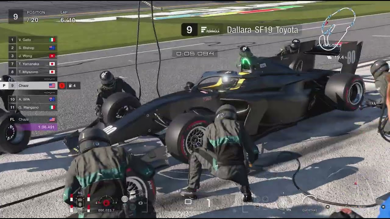 Gr.1 Prototype Daytona SF19 Super Formula Toyota