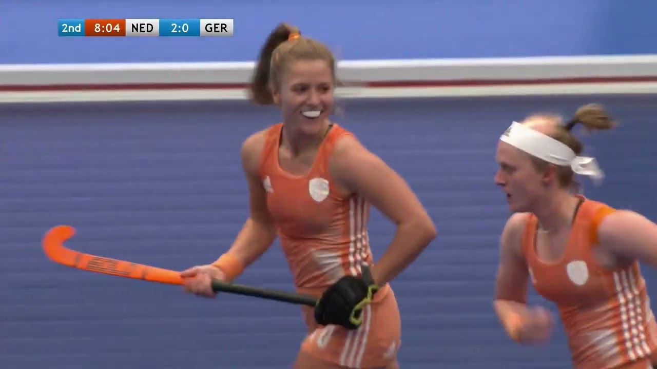Damen Hallen-EM Highlights: GER vs. NED 4:2