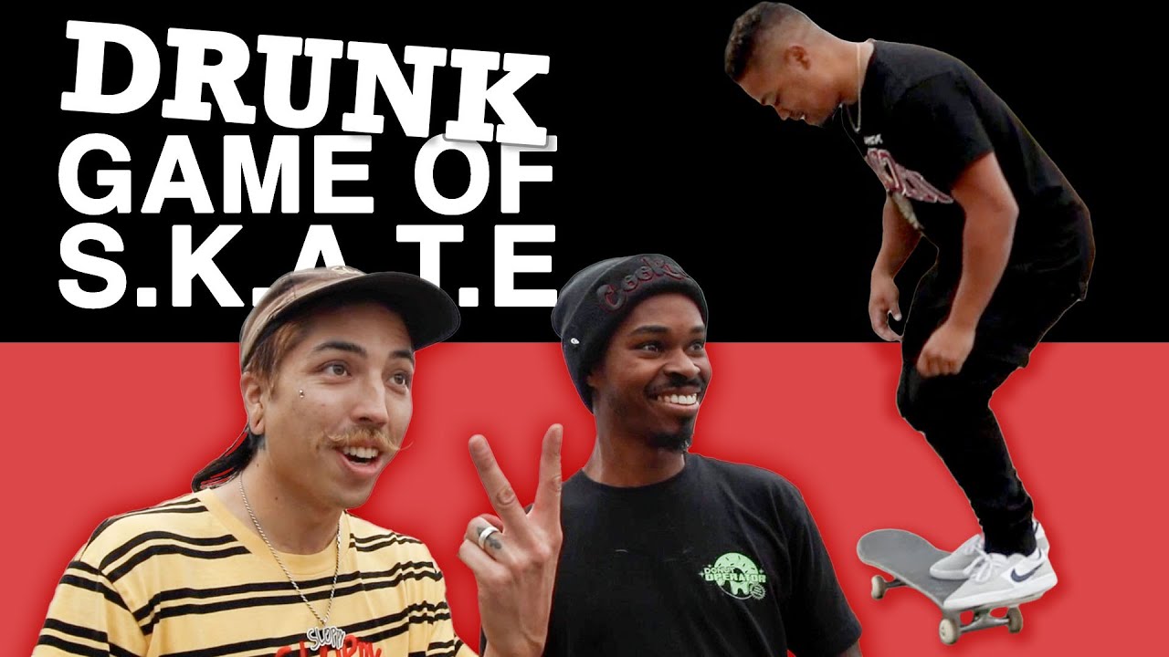 Drunk Game of S.K.A.T.E Lamont Holt vs Nigle Jones vs Jewburt