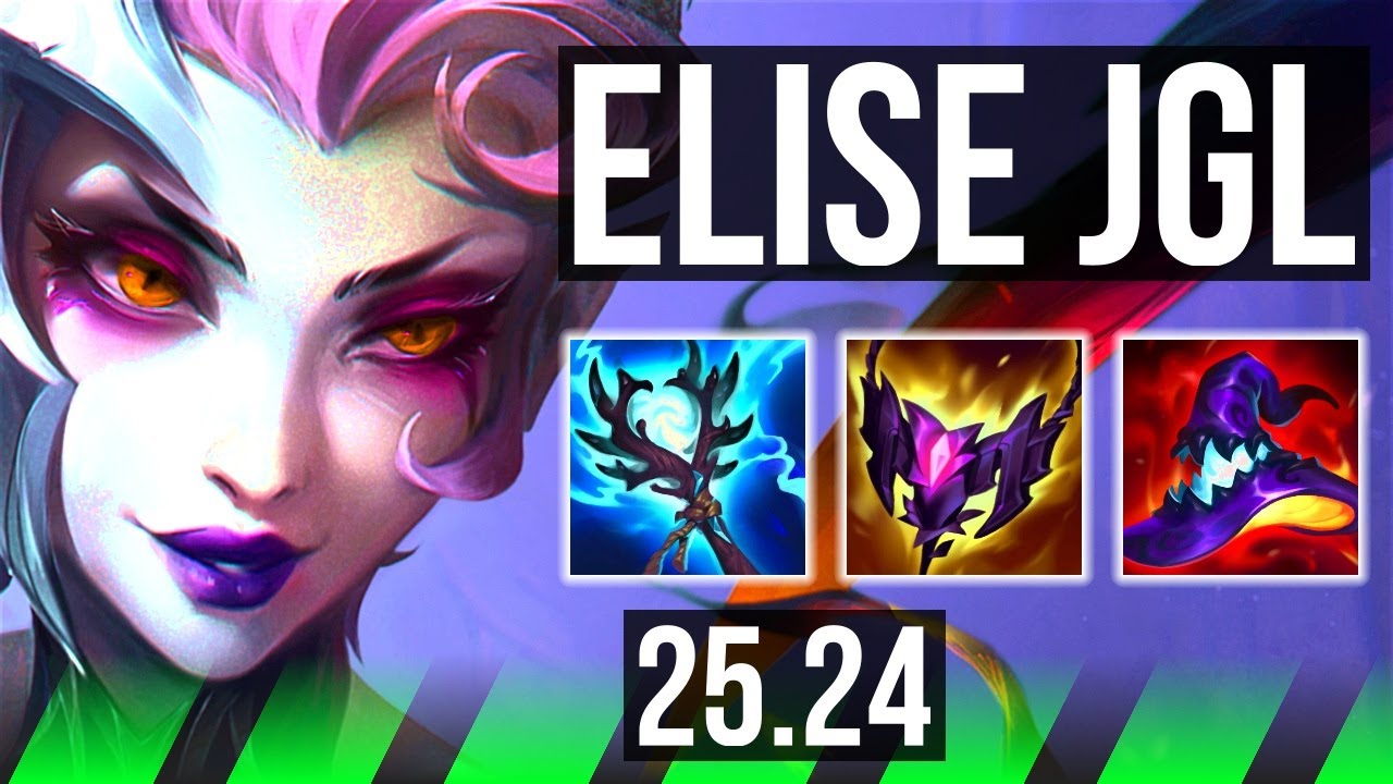 ELISE vs VOLIBEAR (JGL) | Good KDA: 16/1/5 | EUW Master | 25.24