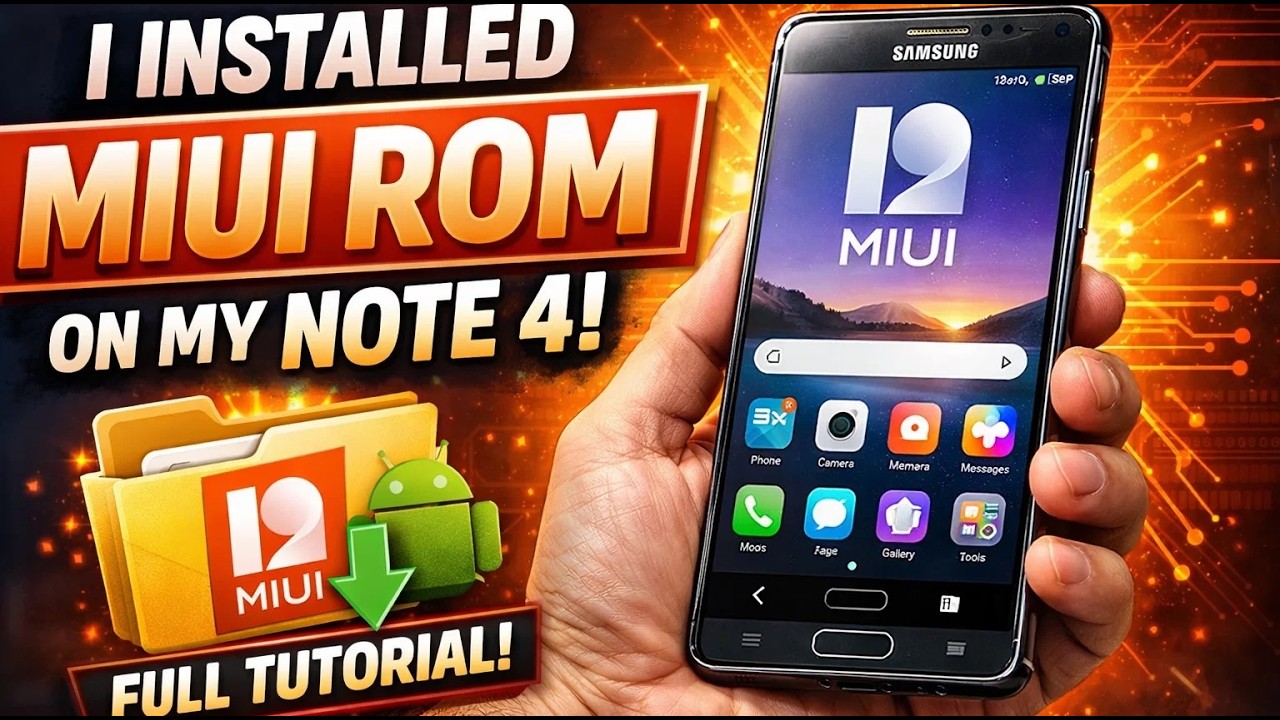 Установка прошивки MIUI 7 на Samsung Note 4 | Пошаговая инструкция
