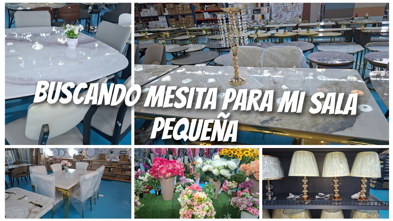 Busco una mesita para mi sala pequeña