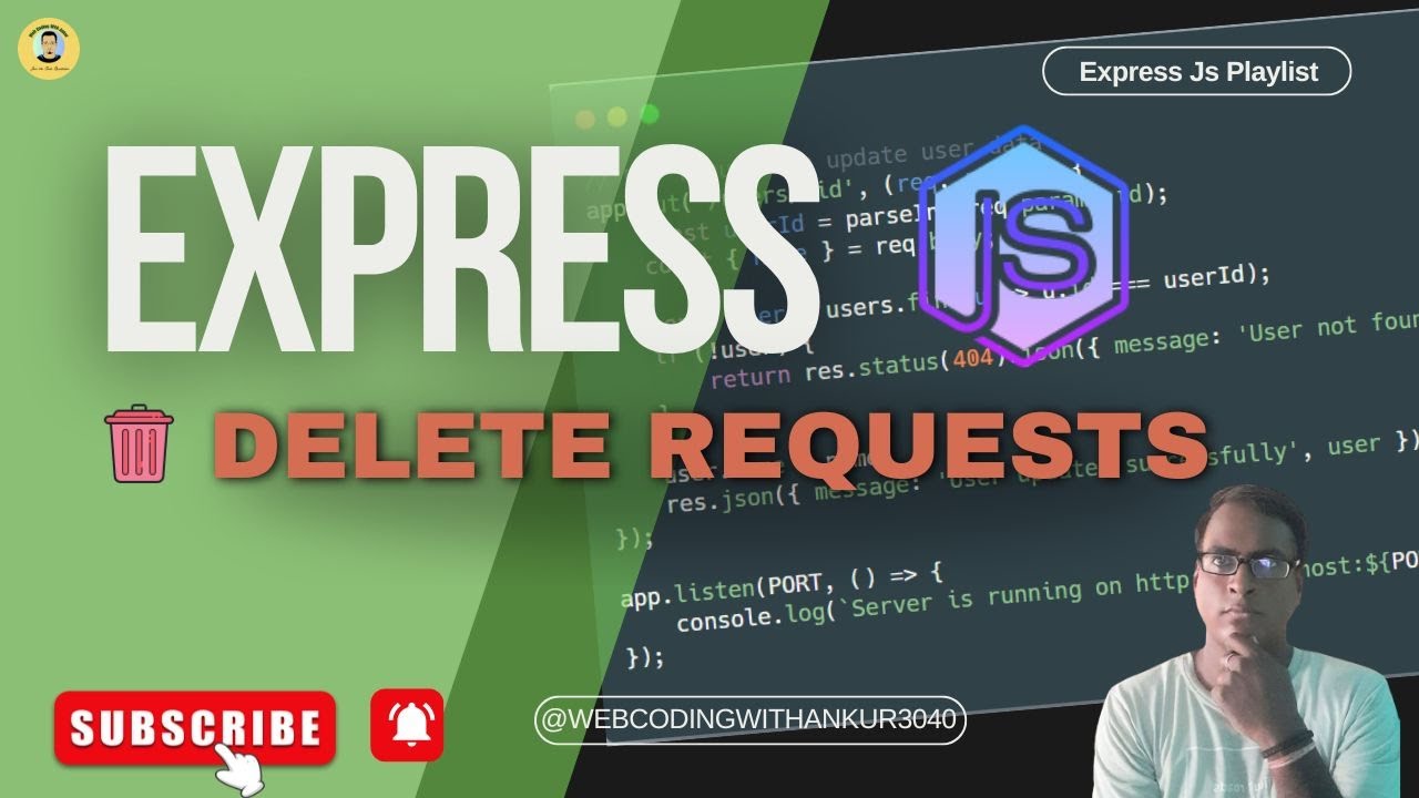 🗑️ How to Handle Delete Requests in Express.js