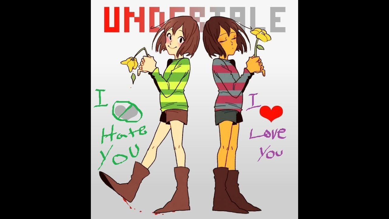Frisk x Chara - I Love You I Hate You ~Requested By: cute cat~
