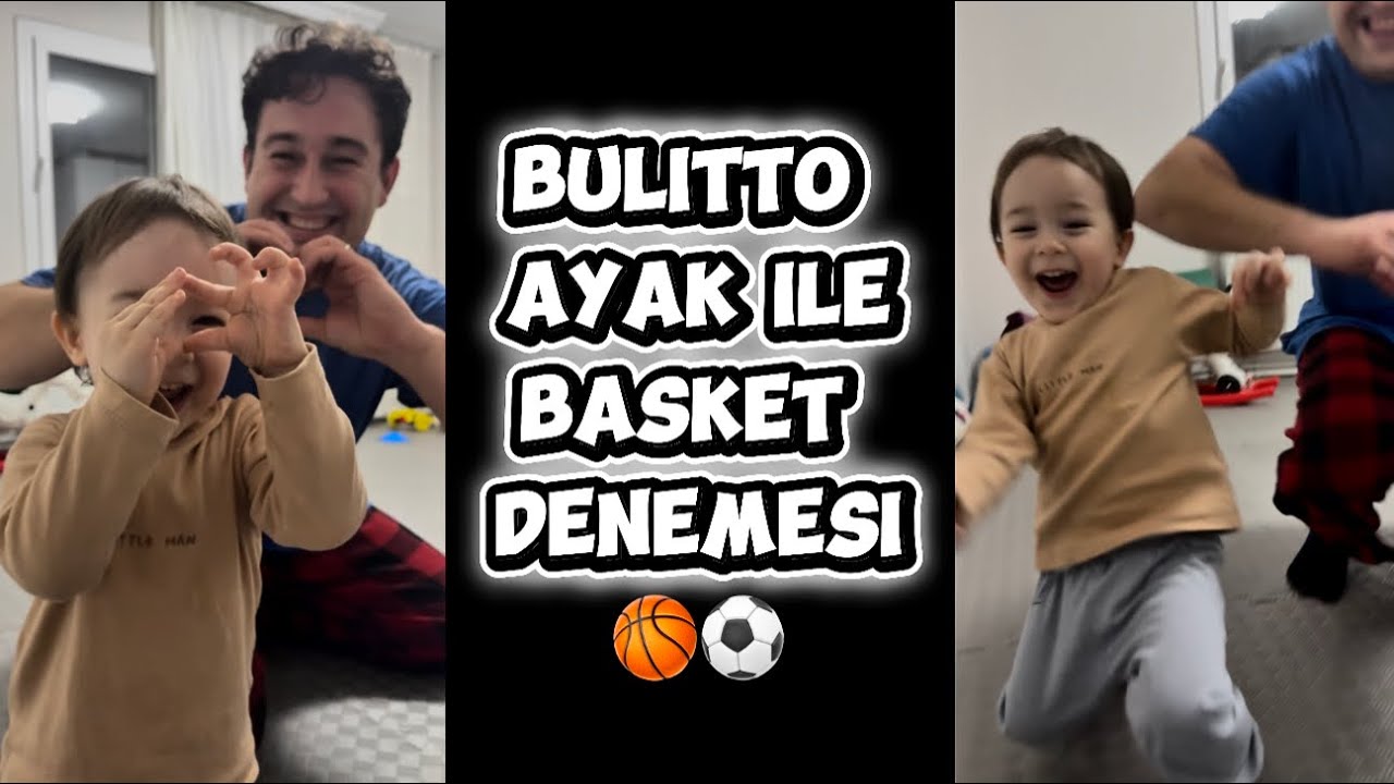 BULUT İLE AYAKLA BASKET ATMAYI DENEDİK! #footballerbulutproject