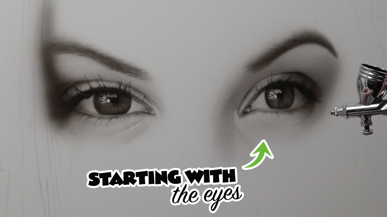 Learning to Paint Portraits? Start With an Eye