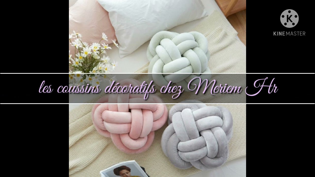 les coussins décoratifs chez Meriem Hr