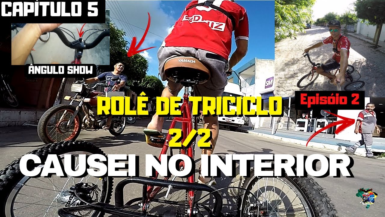 Triciclo Deluxe Wendy Aro 26 - LUXO / Fiz um TOUR em Quixelô-CE e gravei a REAÇÃO DAS PESSOAS - Ep 2