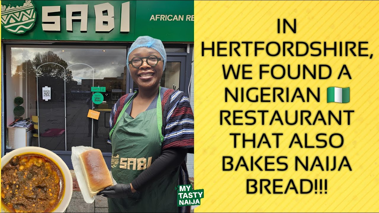 Нигерийская кухня и свежий хлеб Naija в We Sabi Foods, Хемел-Хемпстед | My Tasty Naija EP 78