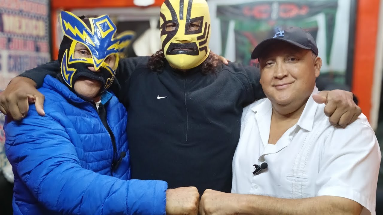 Hablando De Lucha Libre Con La Dinastia Vasquez. Mario Vasquez(El Carateka)Y Super Relampago.