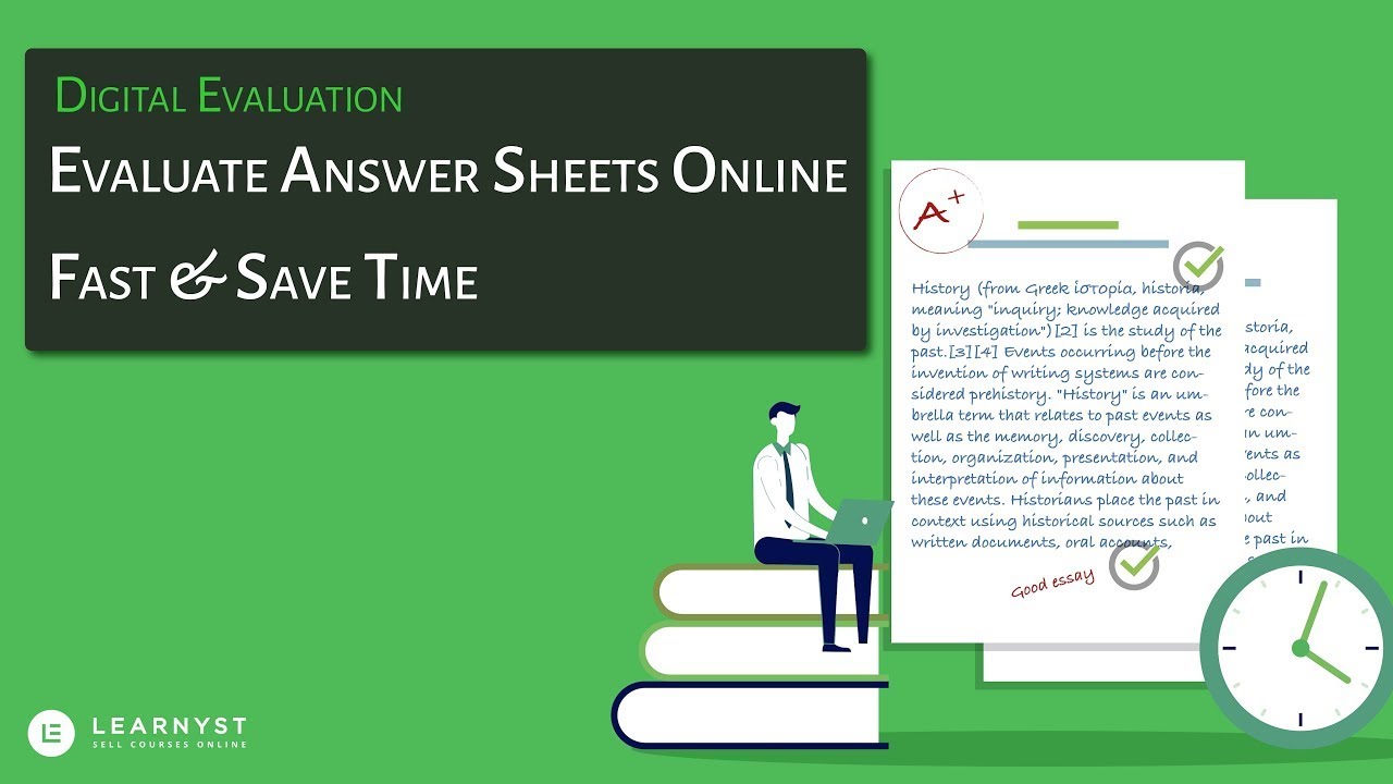 How To Correct Answer Papers Online| Learnyst Digital Evaluation System