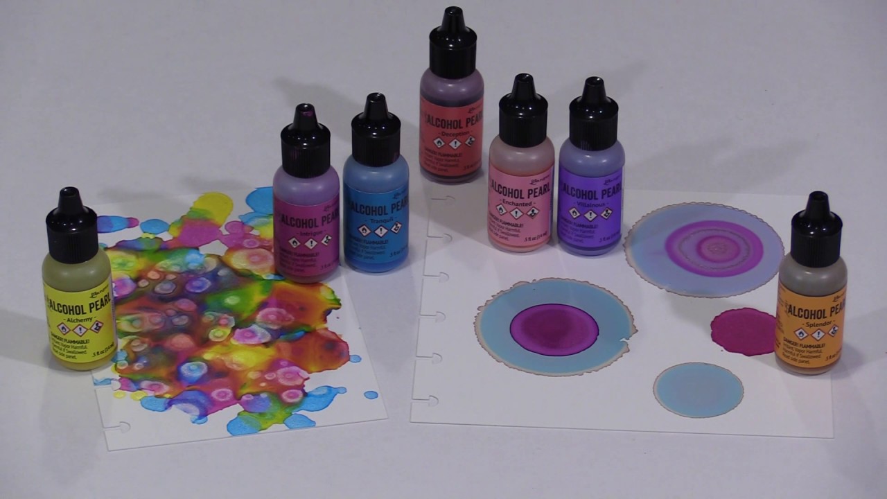 Interesting Interactions: Tim's Alcohol Pearls & Inks by Joggles.com